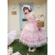 Mademoiselle Pearl Sanrio Hello Kitty Bow Themed JSK and OPs(Reservation/Full Payment Without Shipping)